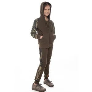 Dzieci Taurus Bluzy Dziecięce | Bluzy, Bluzy Polarowe | Bluza dziecięca Camo Green TA-165
