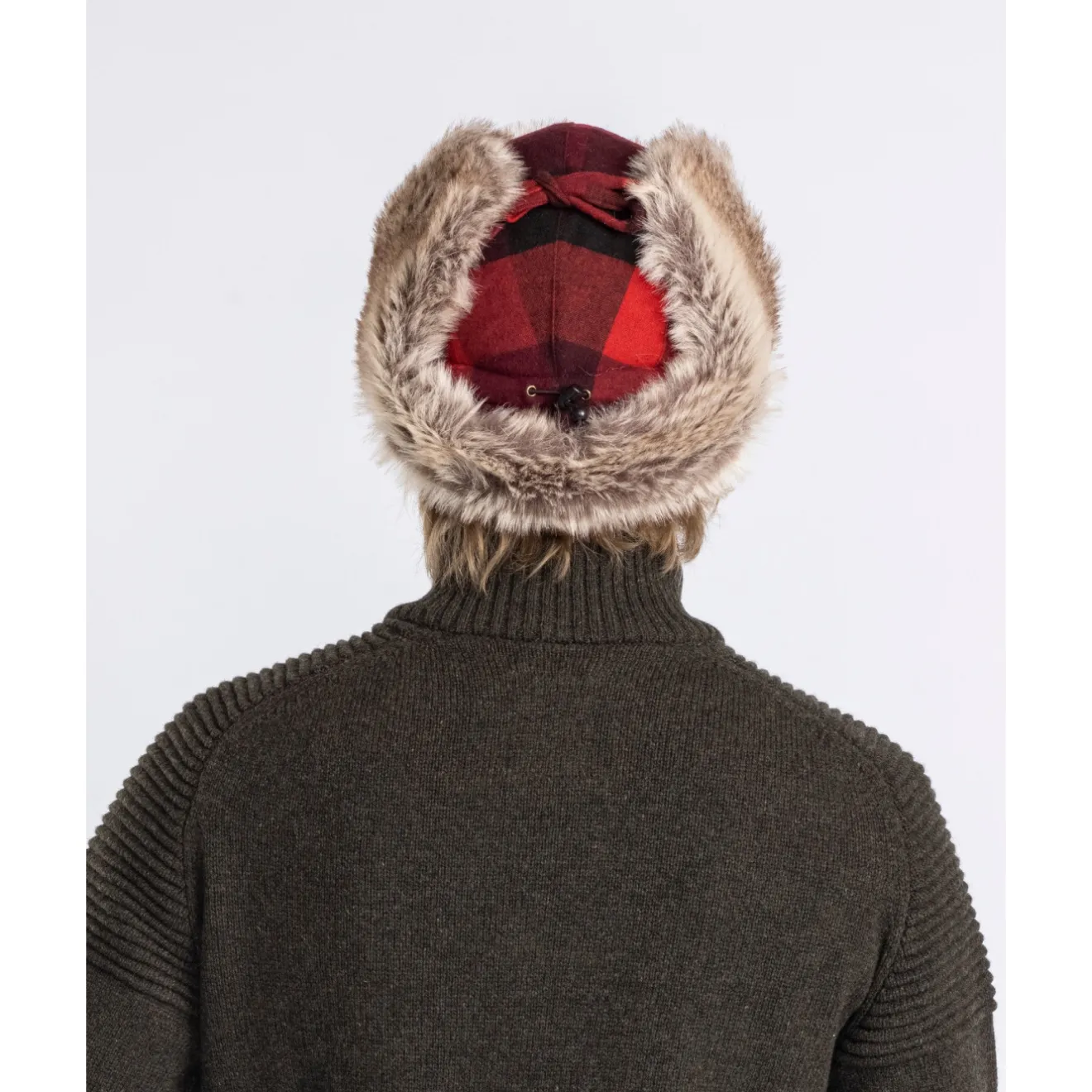 czapka_myliwska_zimowa_pi_13.webp Pinewood Czapki | Czapka myśliwska zimowa ® CLASSIC CHECKED 1420