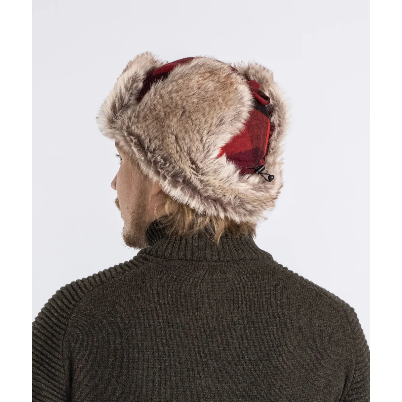czapka_myliwska_zimowa_pi_4.webp Pinewood Czapki | Czapka myśliwska zimowa ® CLASSIC CHECKED 1420