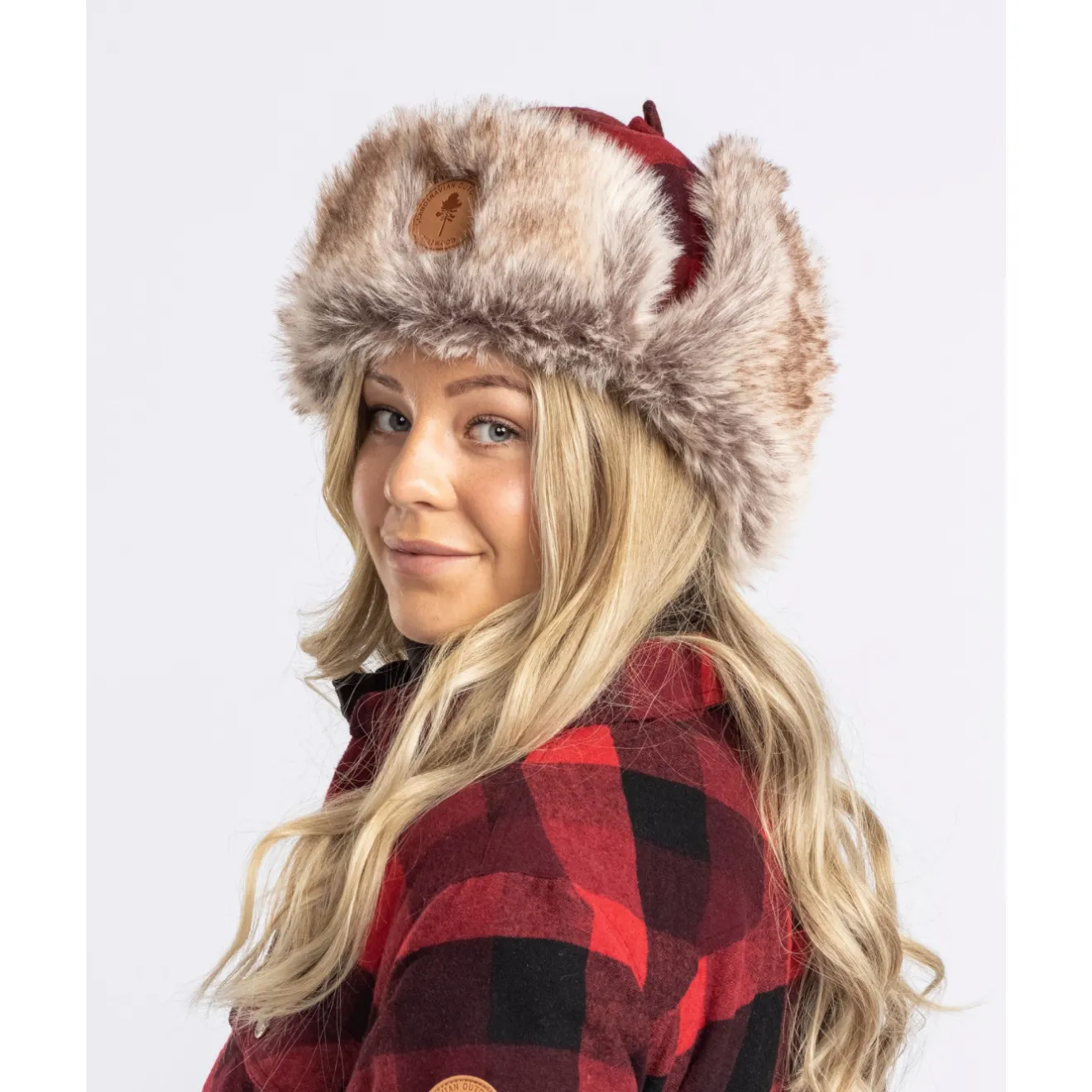 czapka_myliwska_zimowa_pi_7.webp Pinewood Czapki | Czapka myśliwska zimowa ® CLASSIC CHECKED 1420