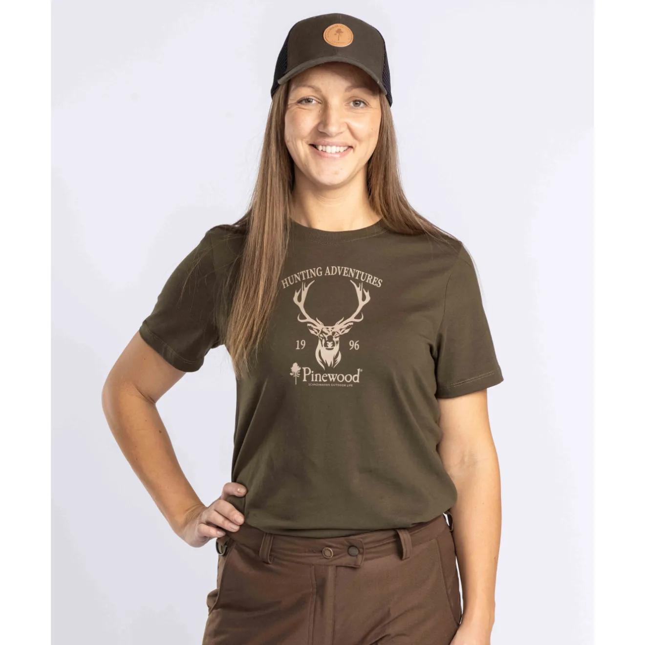 damski_tshirt_pinewood_re_1-1.webp Damskie Pinewood Koszulki, Bluzki Damskie | Koszulki Myśliwskie | Damski T-SHIRT RED DEER 3452