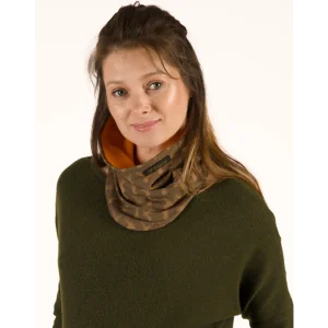 Damskie Taurus Szaliki, Apaszki, Chusty Damskie | Szaliki, Kołnierze, Chusty | Komin ocieplany unisex - NEW DEER BROWN TA-234-06