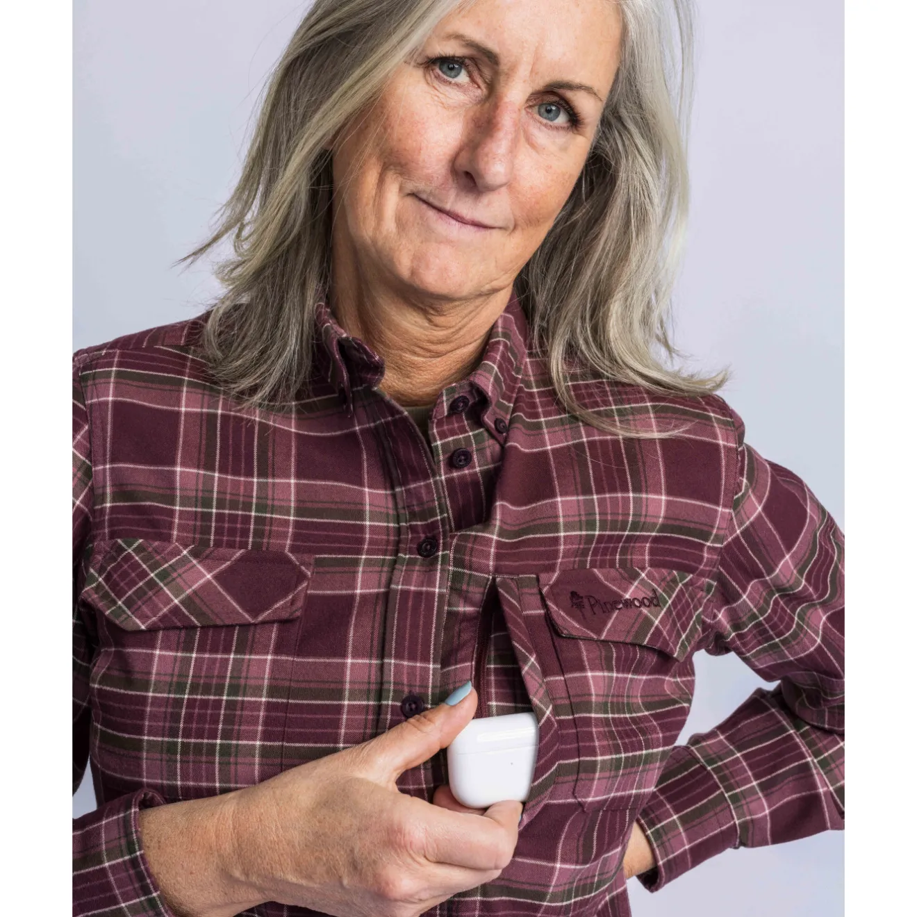 koszula_damska_pinewood_a_6.webp Damskie Pinewood Koszule Damskie | Koszule Myśliwskie | Koszula damska ® ABISKO HIKING FLANNEL SHIRT 3225 (581)