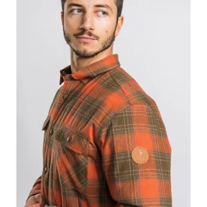 Pinewood Koszule | Koszule Myśliwskie | Koszula męska ocieplana ® FINNVEDEN CHECKED PADDED 5008 (529)