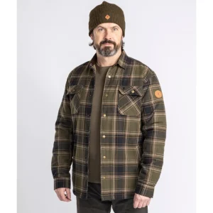 Pinewood Koszule | Koszule Myśliwskie | Koszula męska ocieplana ® FINNVEDEN CHECKED PADDED 5008 (153)