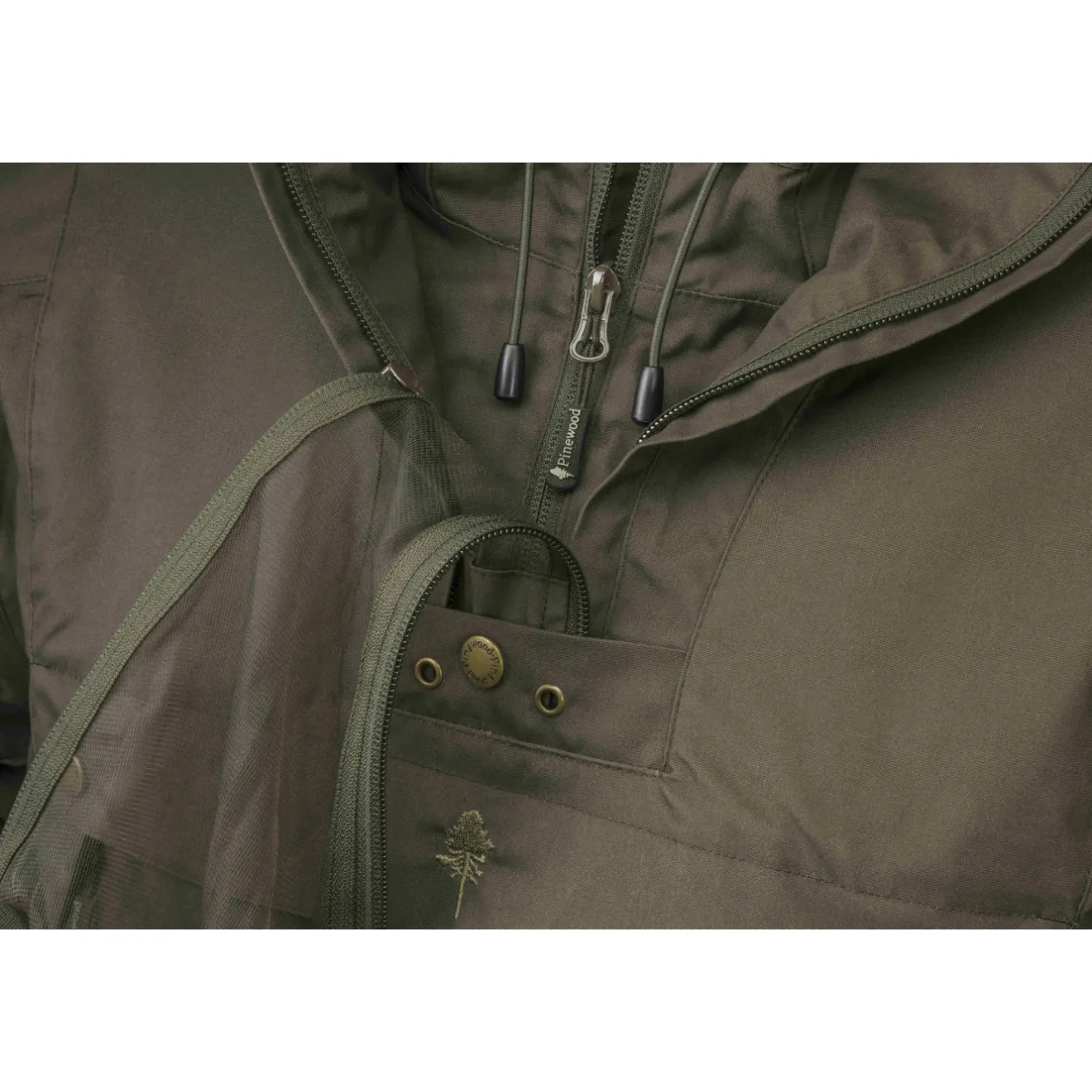 kurtka_mska_pinewood_tika_2.webp Pinewood Kurtki, Płaszcze | Kurtki Myśliwskie | Kurtka męska ® TIKANNI ANORAK TC STRETCH 5095 (713)