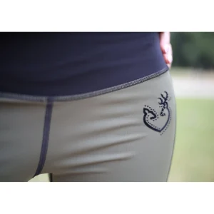 Pinewood Bielizna Damska | Leginsy sportowe Taurus Sport Green TA-123