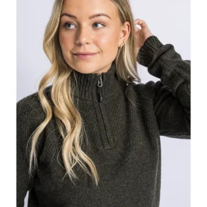 Damskie Pinewood Swetry Damskie | Swetry Myśliwskie | Sweter damski ® Varnamo T-Neck 3106