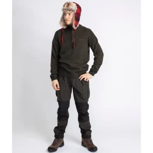 Pinewood Swetry | Swetry Myśliwskie | Sweter męski Varnamo T-Neck 5106