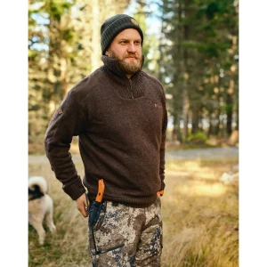 Pinewood Swetry | Swetry Myśliwskie | Sweter męski z membraną ® HURRICANE 9648 (207)
