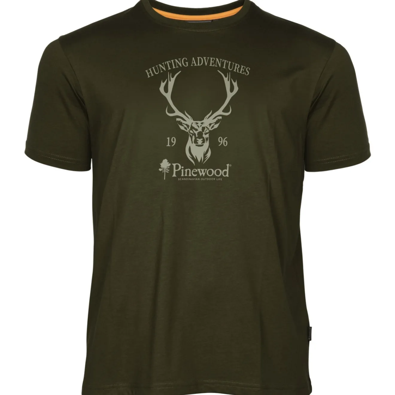 tshirt__pinewood_red_deer_0.webp Pinewood Koszulki | Koszulki Myśliwskie | T-shirt 5452 RED DEER