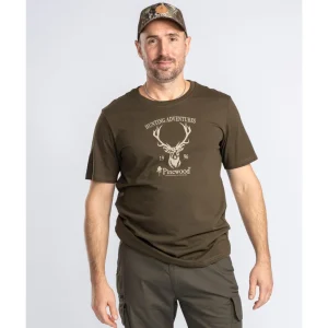 Pinewood Koszulki | Koszulki Myśliwskie | T-shirt 5452 RED DEER