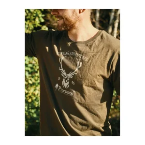 Pinewood Koszulki | Koszulki Myśliwskie | T-shirt 5452 RED DEER