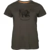 Damskie Pinewood Koszulki, Bluzki Damskie | Koszulki Myśliwskie | T-SHIRT 3451 WILD BOAR