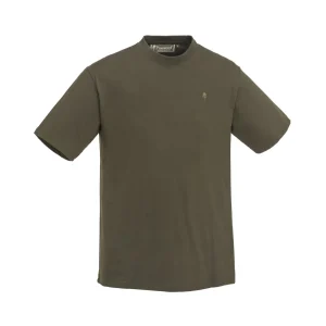 Pinewood Koszulki | Koszulki Myśliwskie | T-SHIRT ® 3-pack: Green/H.Brown/Khaki 5447