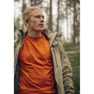 Pinewood Koszulki | Koszulki Myśliwskie | T-SHIRT ® 3-pack: OFFWHITE/L.BLUE/B.ORANGE 5447