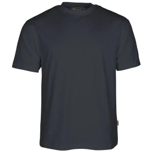 Pinewood Koszulki | Koszulki Myśliwskie | T-SHIRT ® 3-pack: OFFWHITE/L.BLUE/B.ORANGE 5447